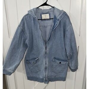 91 Cotton On Women's Jean Jacket SZ 8 Coat